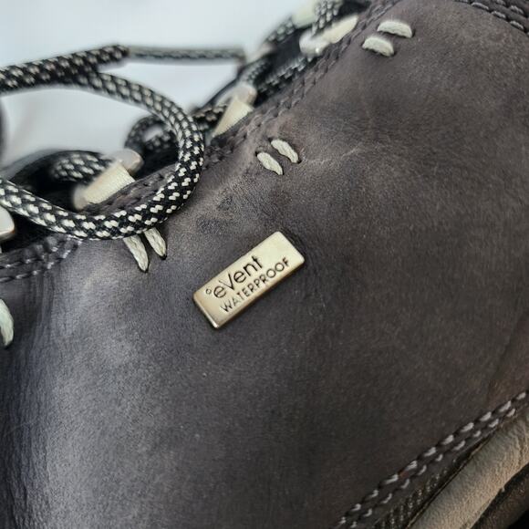 Ahnu Montara Boot Midnight Blue Womens Size 8.5 Hiking Vibram Soles Waterproof - Picture 8 of 11